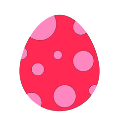 Fototapeta premium Easter 2019 happily eggs with a pattern of bright colors