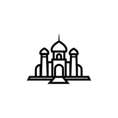 Mosque Icon Logo Design Inspiration