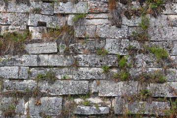 old stone wall texture