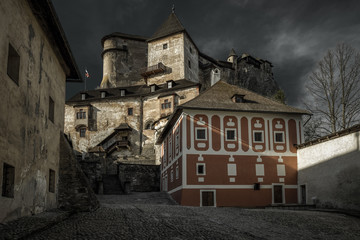 Fototapeta na wymiar Orava castle, Slovakia