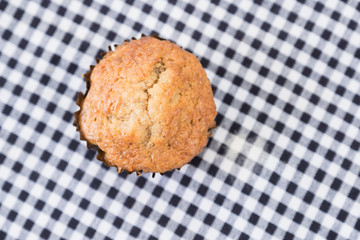 banana cup cake.