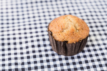 banana cup cake.