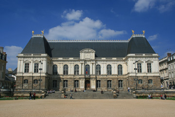 Fototapeta na wymiar Parliament in rennes (Brittany - France)