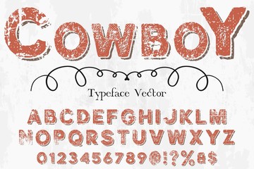 Font alphabet Script Typeface handcrafted handwritten vector label design old style.Shadow Effect