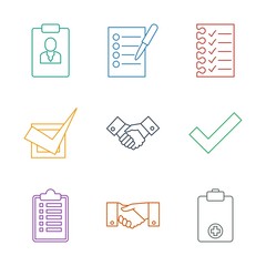 agreement icons