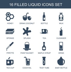 liquid icons