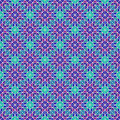 Fototapeta premium Seamless geometric pattern. Seamless modern abstract background of geometric shapes. Mosaic geometric background