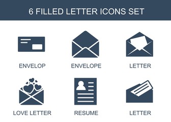 letter icons