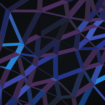 3D Abstract Geometric Lines