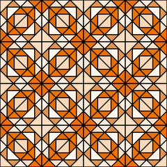Seamless geometric pattern. Seamless modern abstract background of geometric shapes. Mosaic geometric background
