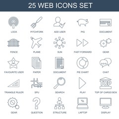 25 web icons
