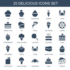 25 delicious icons