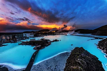 Foto op Canvas The Blue Lagoon, Iceland © Bhushan