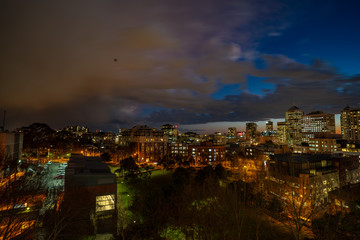 Fototapeta premium miasto nocą