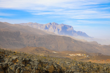 Panorama, Jebel Sharms, Oman