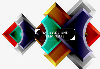 Modern geometrical abstract background