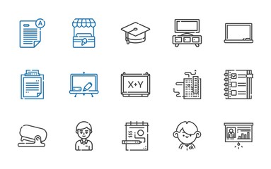 board icons set