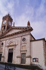 Fototapeta na wymiar Santa Maria Assunta church, Poggibonsi, Tuscany, Italy