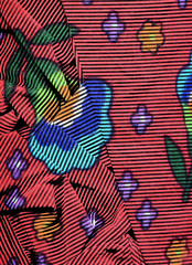 abstract colorful fabric  background