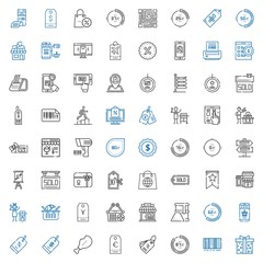 price icons set