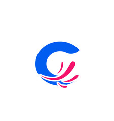 Letter C logo. Creative concept icon