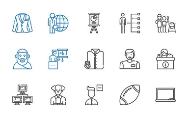 person icons set
