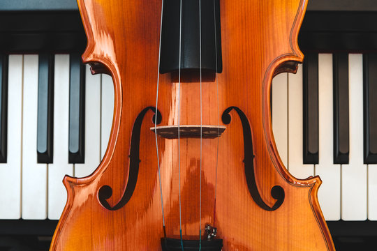 Violin And Piano. Classical Music.