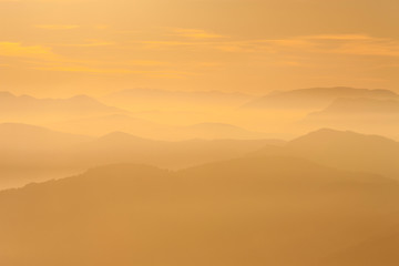 The plateau of Cansiglio in Italy / View from Mount Pizzoc