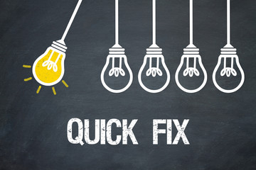 Fototapeta premium Quick Fix