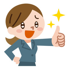 ビジネスウーマン　いいね