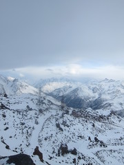 Obraz premium mountains in winter