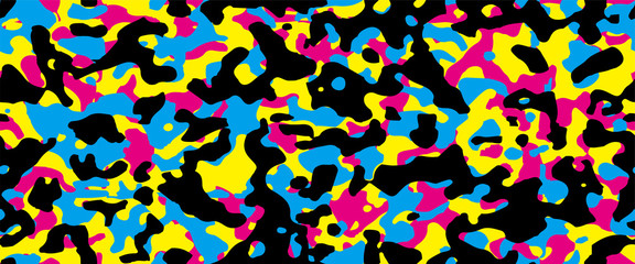 Camouflage background. Seamless pattern.Vector. 迷彩パターン
