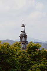 church monument architecture in Bilbao city Spain