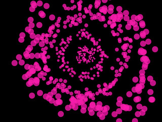 abstract background with bubbles