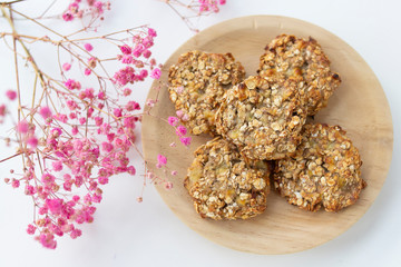 Cookies on a plate