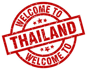welcome to Thailand red stamp