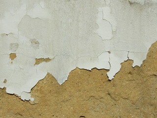 old wall with crack texture background