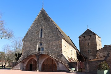 Fototapeta premium ABBAYE DE CLUNY - SAONE ET LOIRE - BOURGOGNE