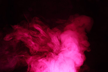 Background of abstract colored smoke. Star nebulae.