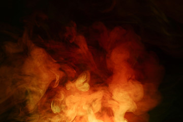 Background of abstract colored smoke. Star nebulae.