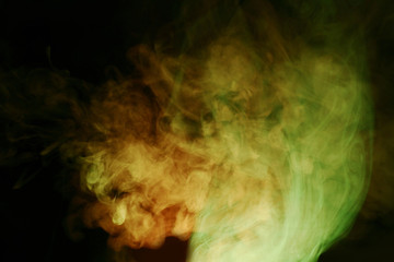 Obraz na płótnie Canvas Background of abstract colored smoke. Star nebulae.