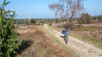 Bicycle trip in the Heathlands