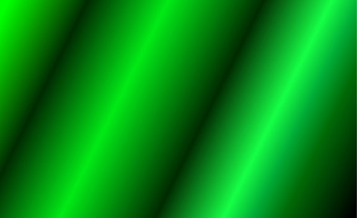 Green glowing metal background. Vector illustration. Inclined bands.Metal background.
