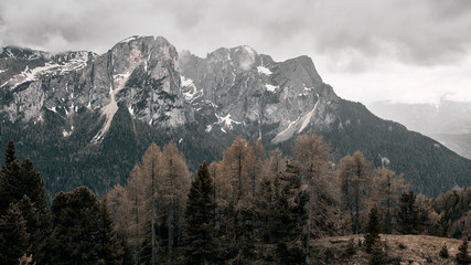 Obraz premium Bergansicht der europäischen Alpen