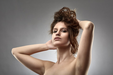 Obraz premium Glamour model closeup