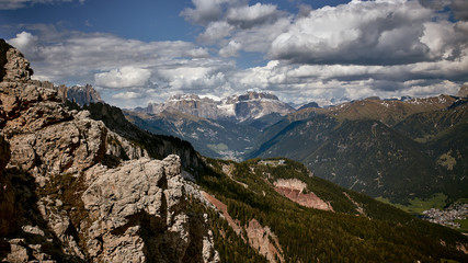 Talblick in den europ&auml;ischen Alpen