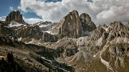 Berg Portrait in den europ&auml;ischen Alpen.