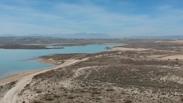 Moncayo drone view