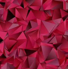Fototapeta premium Abstract Low-Poly background. triangulated texture. Design 3d. Polygonal geometrical pattern. Triangular modern style