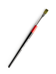 Thin painting brush